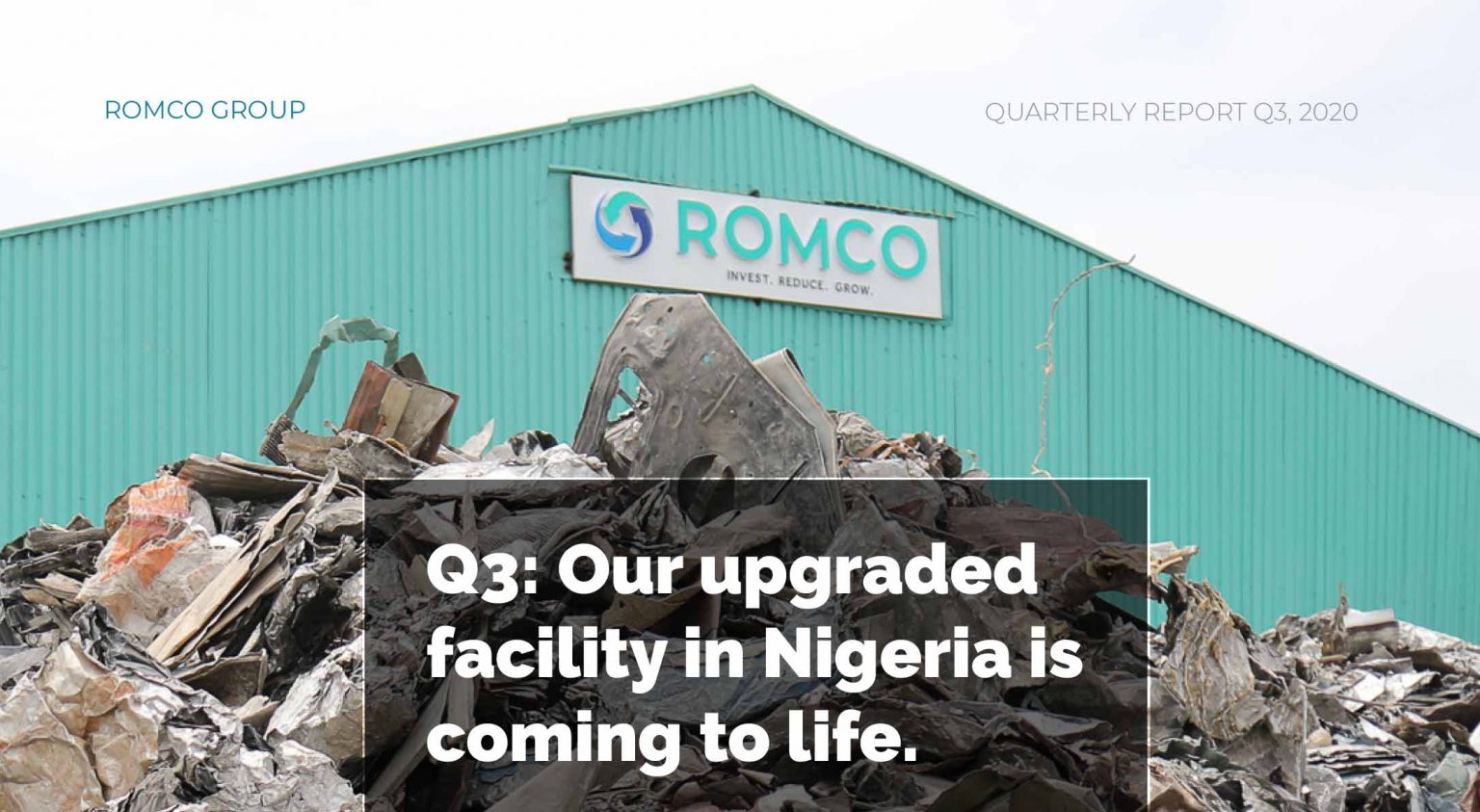 Q3, 2020 Results Released – A Story Of Revenue