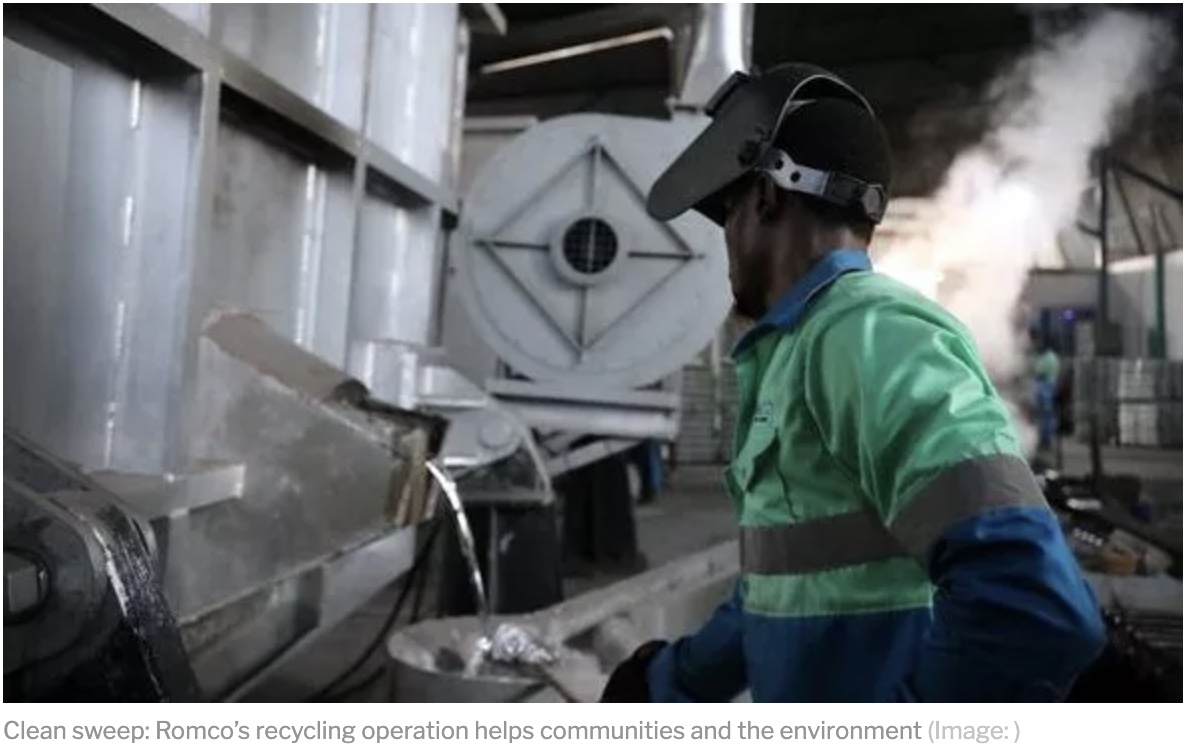 Daily Express — Romco’s metals recycling forges a new value chain for Africa