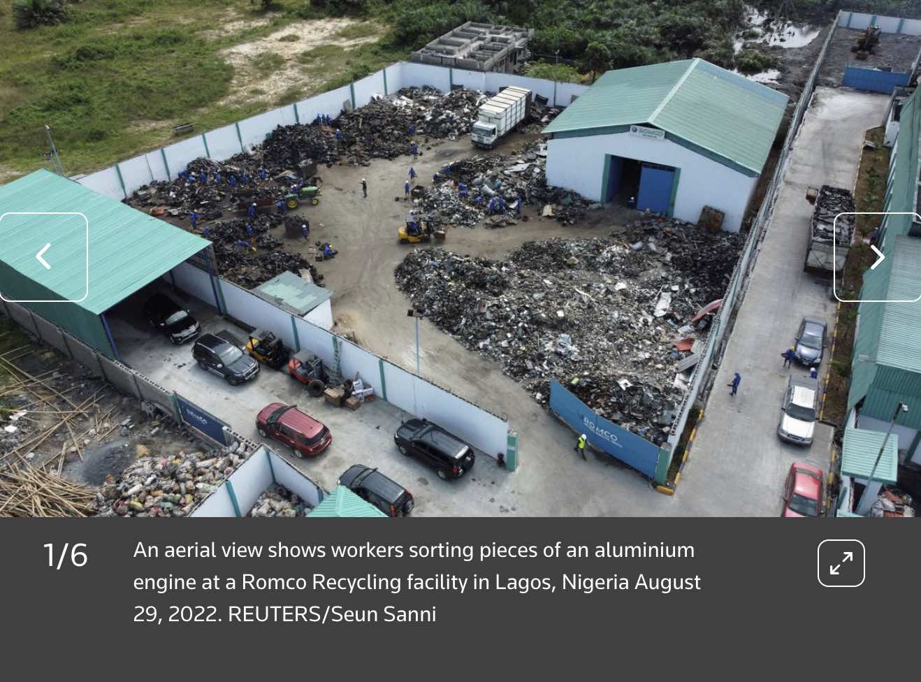 Read more about the article Reuters — Scrap metals recycler Romco eyes green hydrogen to power furnaces in Africa