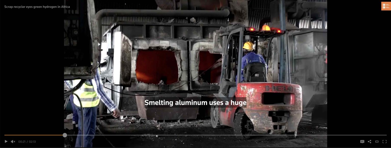 Reuters VIDEO — Scrap metals recycler Romco eyes green hydrogen to power furnaces in Africa